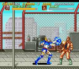 Sonic Blast Man (USA) In game screenshot